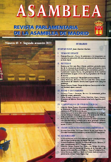 Portada Revista 45 Asamblea